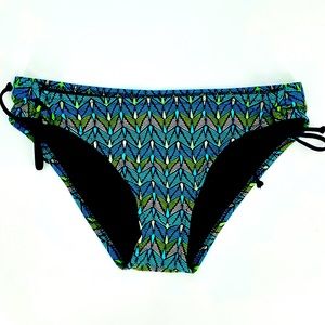 MOSSIMO-Size XL-Many Colors Herringbone Keyhole String Bikini Bottom-NWT